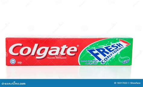 Colgate Fresh Confidence Toothpaste Editorial Stock Photo - Image: 18317023