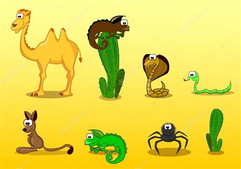 Desert animals Stock Vector Image by ©virinaflora #13582700