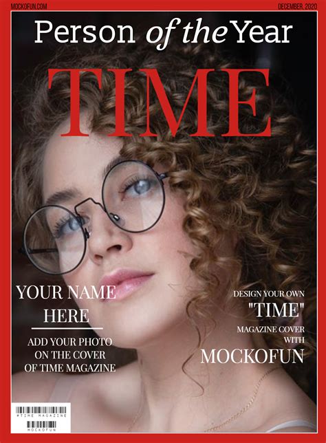 [FREE] Time Magazine Cover Template - MockoFUN