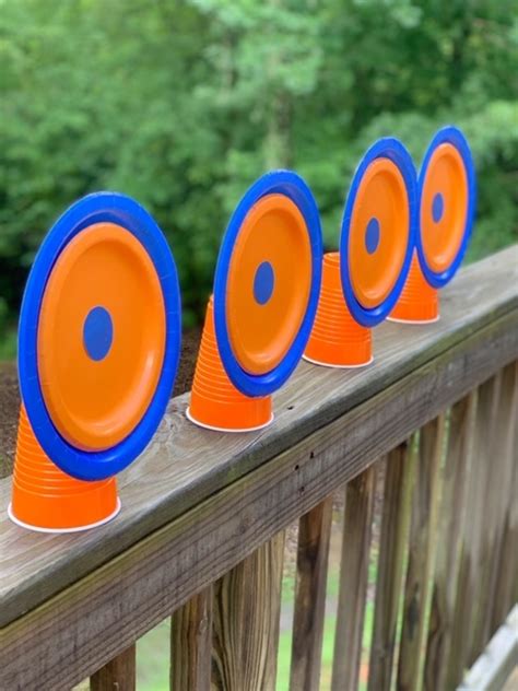 DIY Nerf Targets For A fun Backyard Party Idea