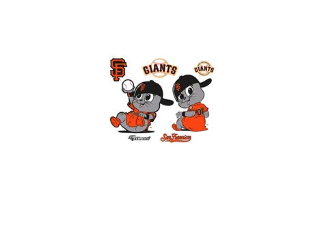 San Francisco Giants Mascot - Rookie League Wall Decal | Shop Fathead ...