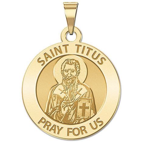 Saint Titus Religious Medal "EXCLUSIVE" - PG88329