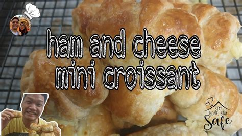 Super easy ham and cheese mini croissant 🥐👍💕 - YouTube