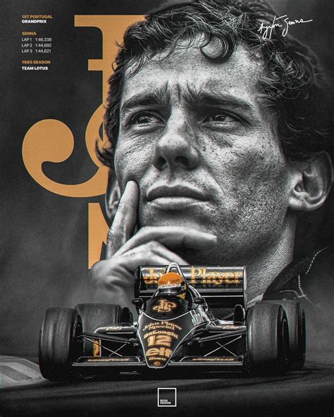 Ayrton Senna Poster | Motorsport art, Ayrton senna, Ayrton