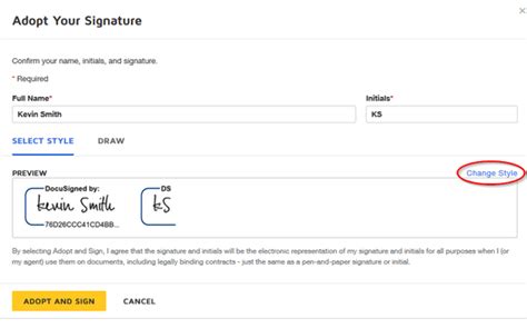 How To Change Signature On Docusign - howtofg