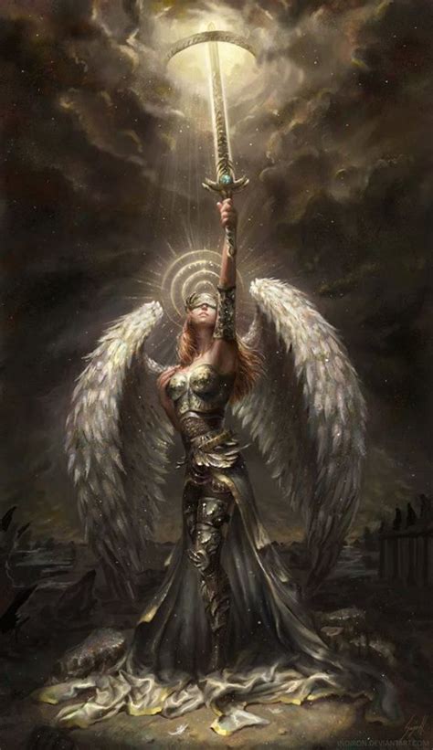 Female angel warrior Fantasy Artwork, Dark Fantasy Art, Fantasy Girl, Fantasy Women, Dark Art ...