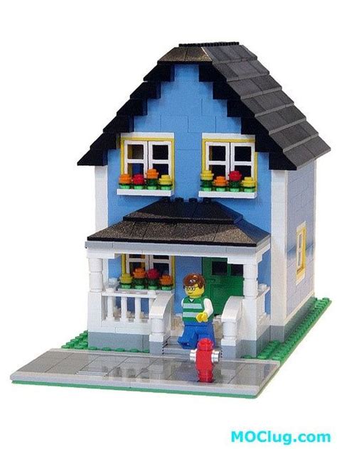 I think Lego houses are so cute. | Susans Decor Home | Lego house, Lego design, Lego diy