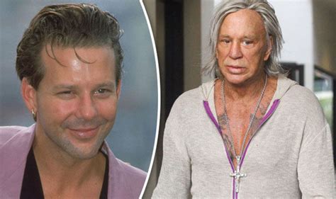 Mickey Rourke captured looking unrecognisable after plastic surgery in LA | Express.co.uk