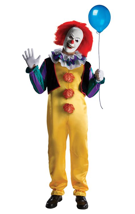 Adult Classic 90s Pennywise Costume - fancydress.com