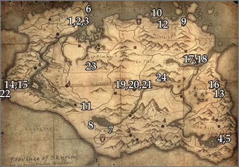 skyrim locations of stones of barenziah map - Google Search For me ...