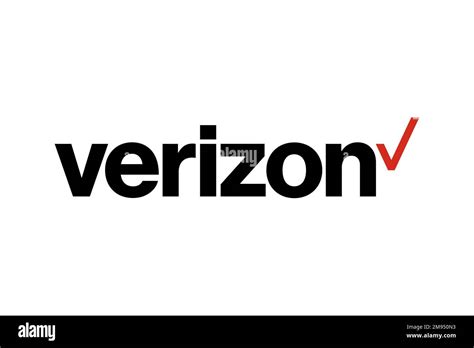 Verizon Communications, Logo, White Background Stock Photo - Alamy