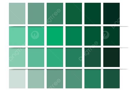 Green Palette Background Gradient Color, Olive, Sage, Chart PNG and Vector with Transparent ...