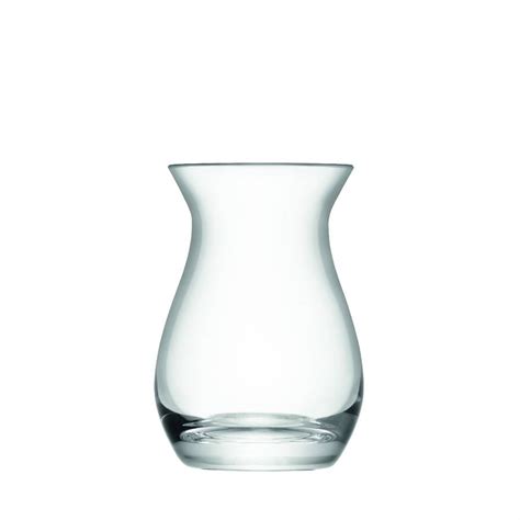 small clear glass vase by home address | notonthehighstreet.com