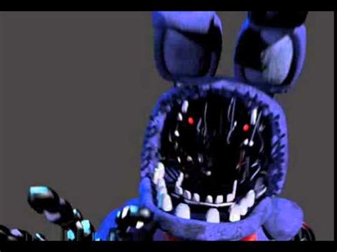 Withered bonnie jumpscare - YouTube