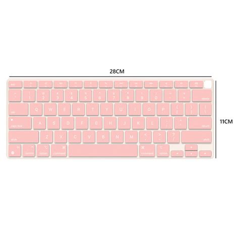 Pink Apple Laptop Keyboard