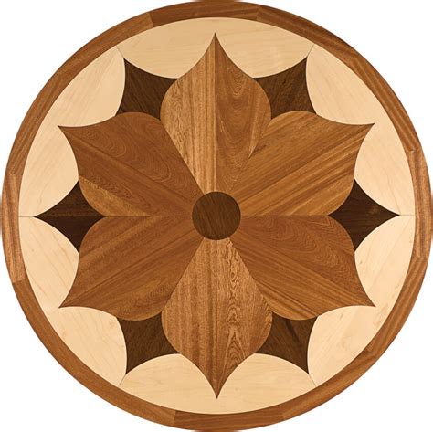 Charleston Wood Medallion (2016): Floor Medallion by Oshkosh Designs