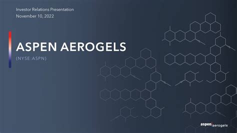 Aspen Aerogels (ASPN) Investor Presentation - Slideshow (NYSE:ASPN) | Seeking Alpha