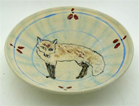 Fox Dish - Folksy