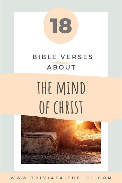 18 Powerful Bible Verses About The Mind Of Christ