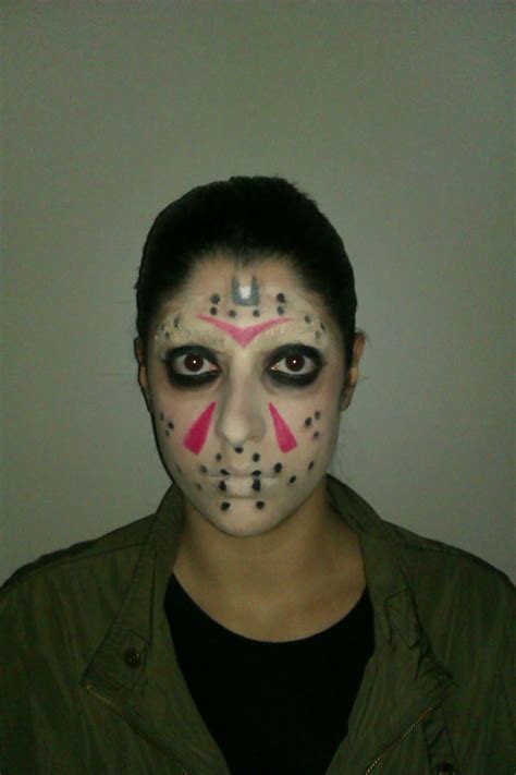 Jason Voorhees makeup Friday the 13th | Makeup, Halloween makeup ...