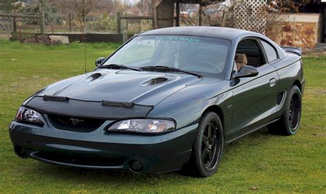 Deep Forest Green 1995 Ford Mustang GTS Coupe - MustangAttitude.com Photo Detail