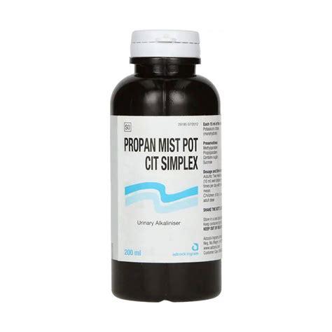 Mist Pot Cit Simplex Propan 200ml - Med365