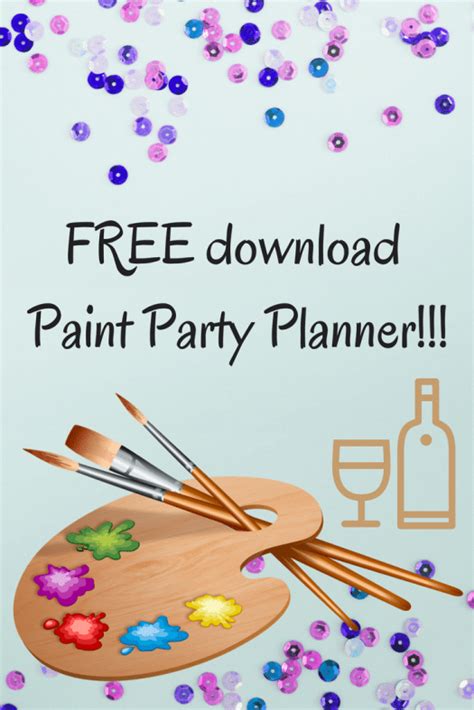 Paint Party Ideas - How To Host A DIY Paint Night