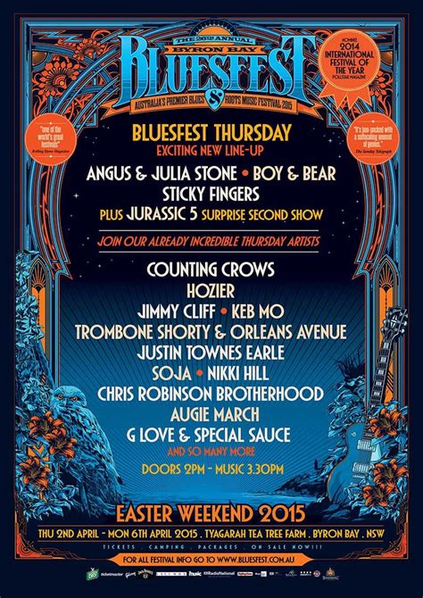 Bluesfest Byron Bay & FB feed | hubway web design byron bay