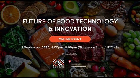 Future of Food Technology and Innovation - YouTube