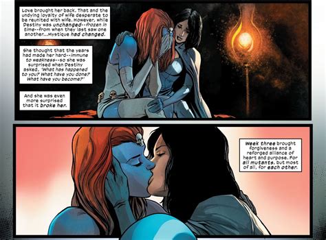 🕹️Mystique de X-Men se ha reunido con su esposa del universo Marvel