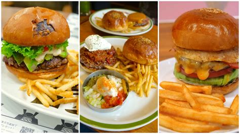 3 gourmet hamburger restaurants you have to try!