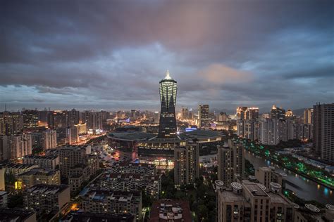 Hangzhou city skyline – TechCrunch