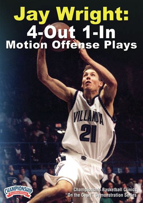 Jay Wright: 4-Out 1-In Motion Offense Plays - Basketball -- Championship Productions, Inc.