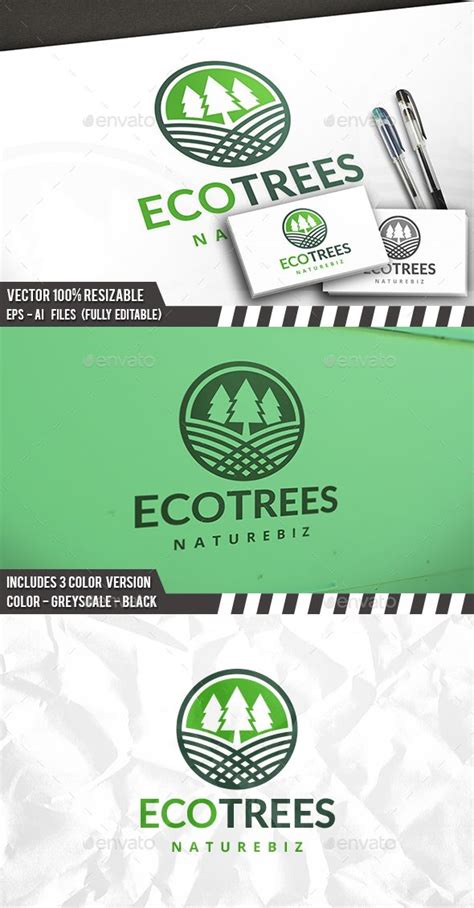 Green Forest Logo | Logo design template, Forest logo, Green logo design