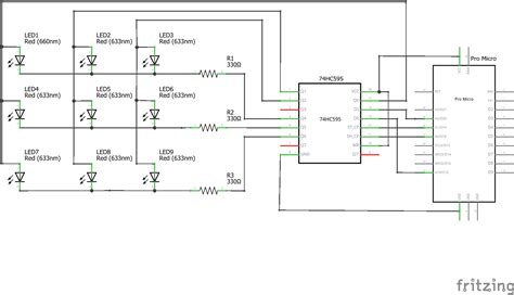 Arduino Raspberry pi 5x sn74hc595n coulissantes Registre Des Voyants etc Circuits intégrés (CI ...