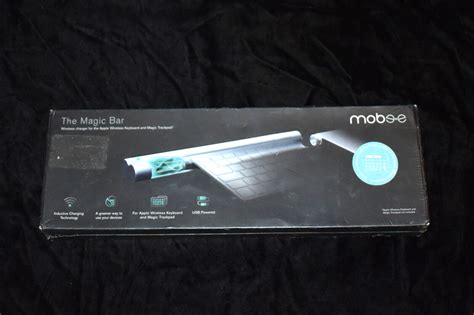 Mobee The Magic Bar WIRELESS CHARGER Apple Wireless Keyboard and Magic ...