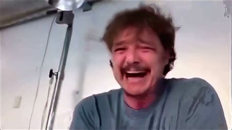 Pedro Pascal Crying With space song - YouTube