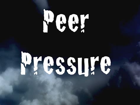 Peer pressure and bullying | Teaching Resources