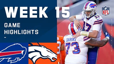 Bills vs. Broncos Week 15 Highlights | NFL 2020 - YouTube