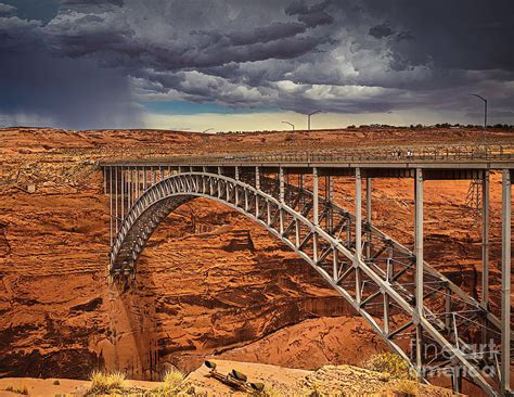 Glen Canyon Dam Bridge Photograph by Nick Zelinsky Jr - Pixels