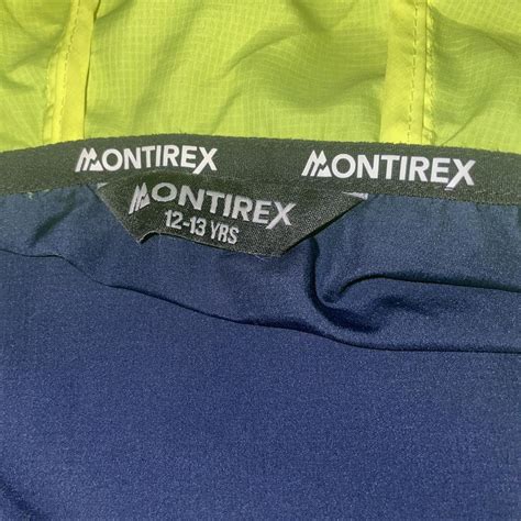 Montirex junior velocity windbreaker size 12-13 - Depop