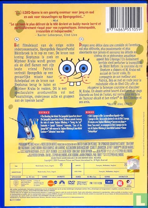 The Spongebob Squarepants Movie DVD (2004) - DVD - LastDodo