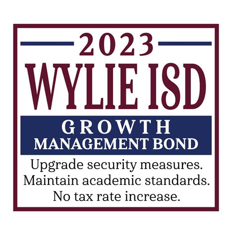 2023 Wylie ISD Growth Management Referendum