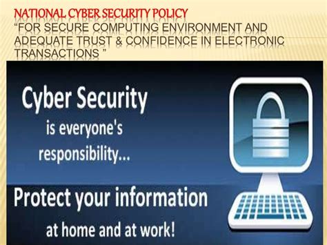 National cyber security policy final