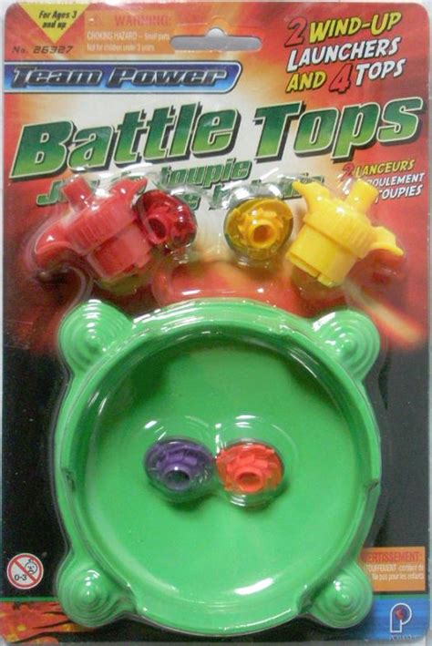 Team Power Battle Tops | Dollar Store Toy Box