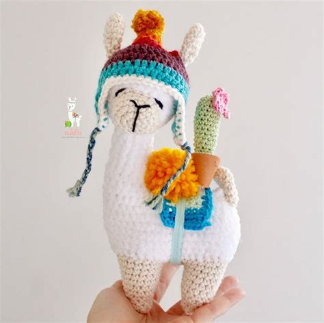 Cute Crochet Llama Patterns - Beautiful Dawn Designs