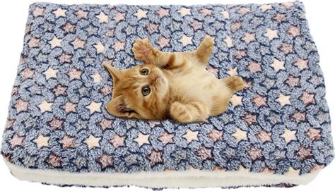 Amazon.com: Cat Blankets for Indoor Cats, Heated Cat Beds, Ultra Soft ...