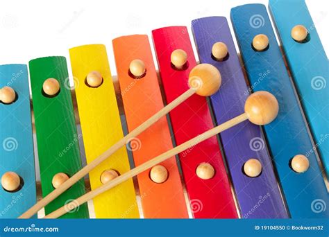 Xylophone With Two Mallets Stock Photo - Image: 19104550