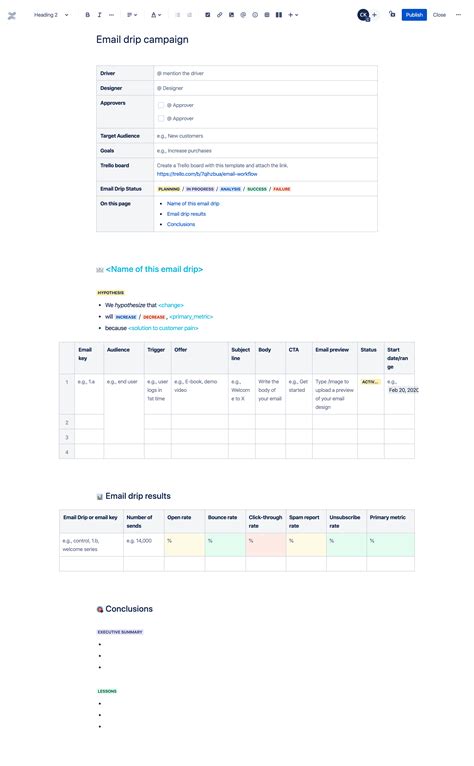 Email drip campaign template | Atlassian