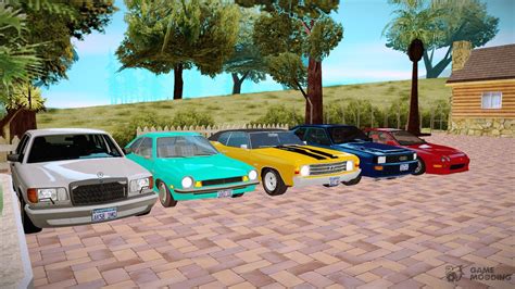 SA-MP car pack for comfortable game v2 for GTA San Andreas